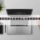 【长春新冠肺炎疫情情况/长春新冠疫情实时动态】
